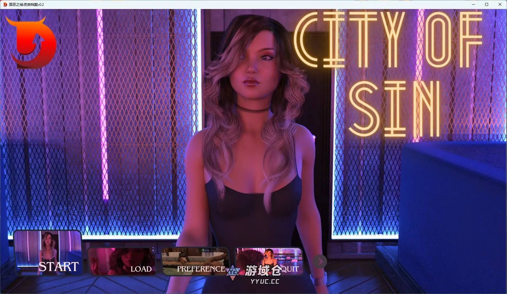 [SLG/女同] 罪恶之城:夜曲档案 City of Sin - The Nocturne Files ver0.2 AI汉化版 [更新/4G] ACG手游 第1张