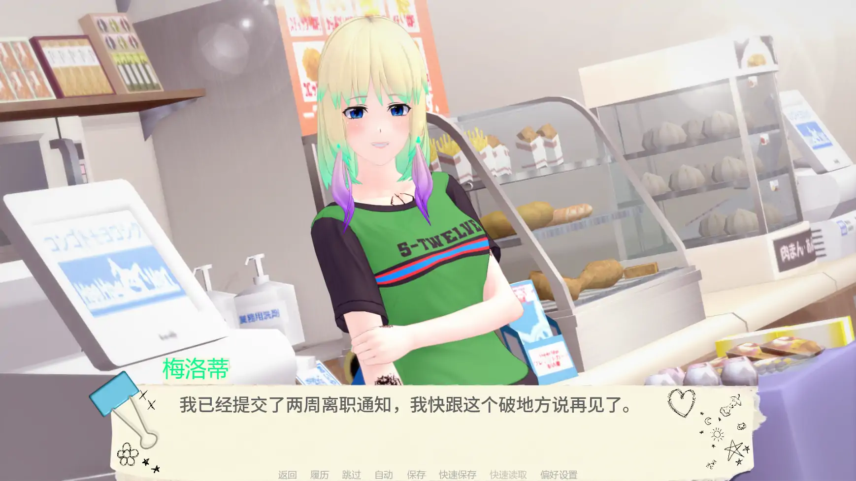 [日系SLG/3D] 打工艳遇记 Two Week Notice ver1.0  AI汉化版 [更新/2G] ACG手游 第2张