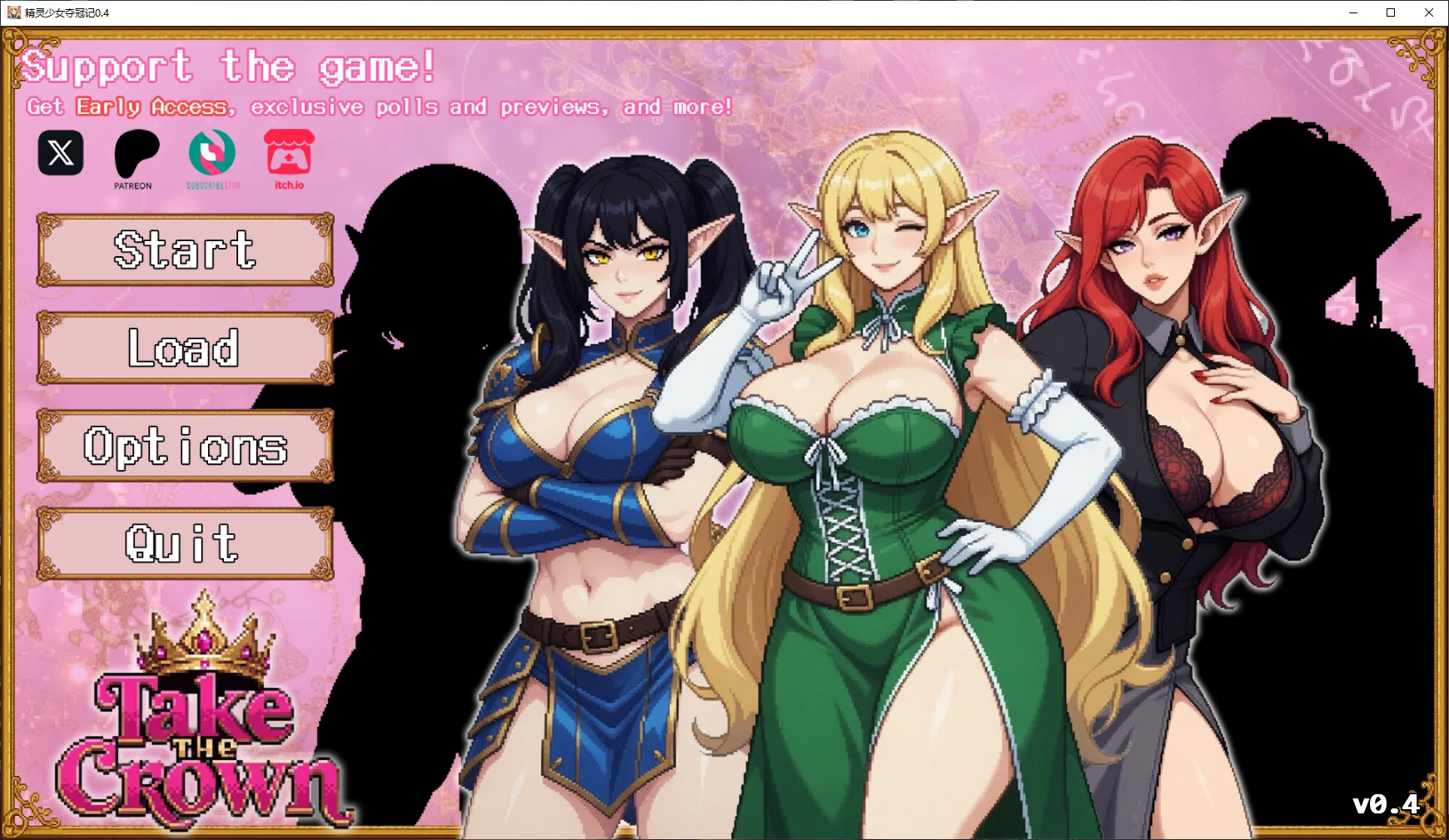 [日系SLG/后宫] 精灵少女夺冠记  Take the Crown ver0.4 AI汉化版 [更新/4G] ACG手游 第1张