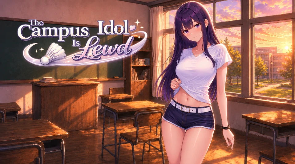 [日系SLG/NTR] 校园偶像很色情 The Campus Idol Is Lewd ver0.3.1 AI汉化版[更新/1G]