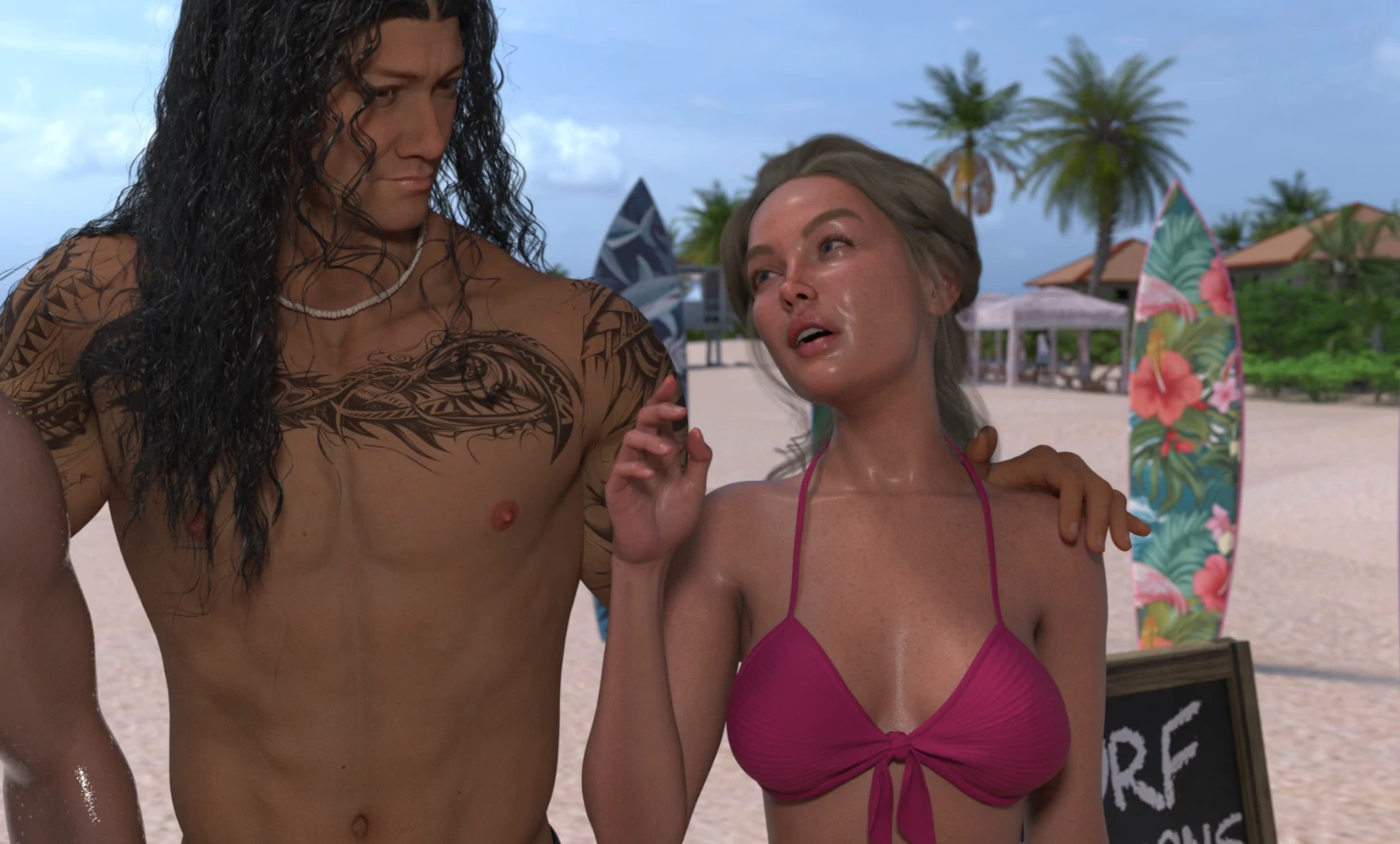 [SLG/3D] 天堂市 Paradise City ver0.6.23 AI汉化版 [更新/5.8G] ACG手游 第3张