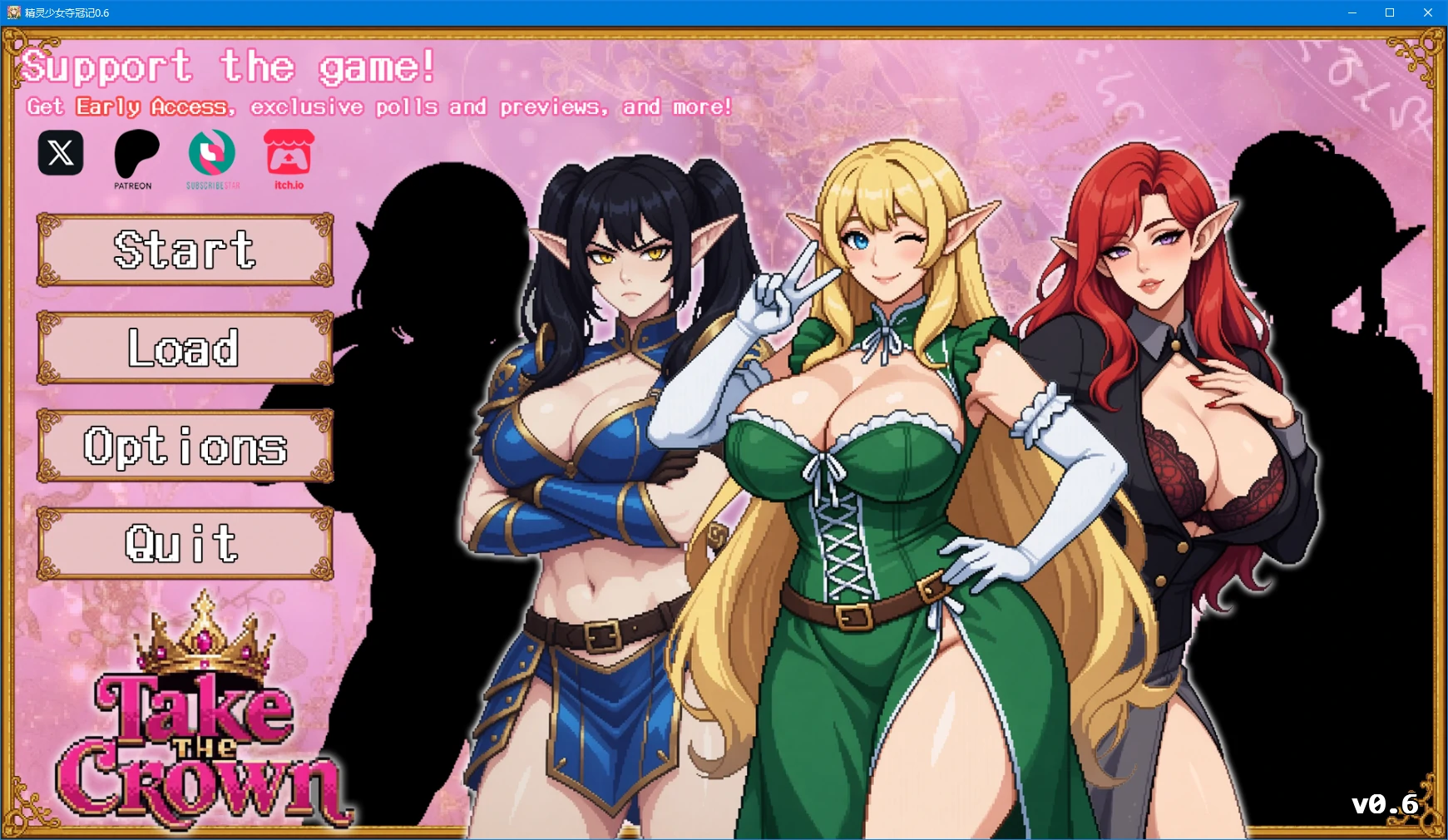 [日系SLG/后宫] 精灵少女夺冠记 Take the Crown ver0.6 AI汉化版 [更新/4.7G]