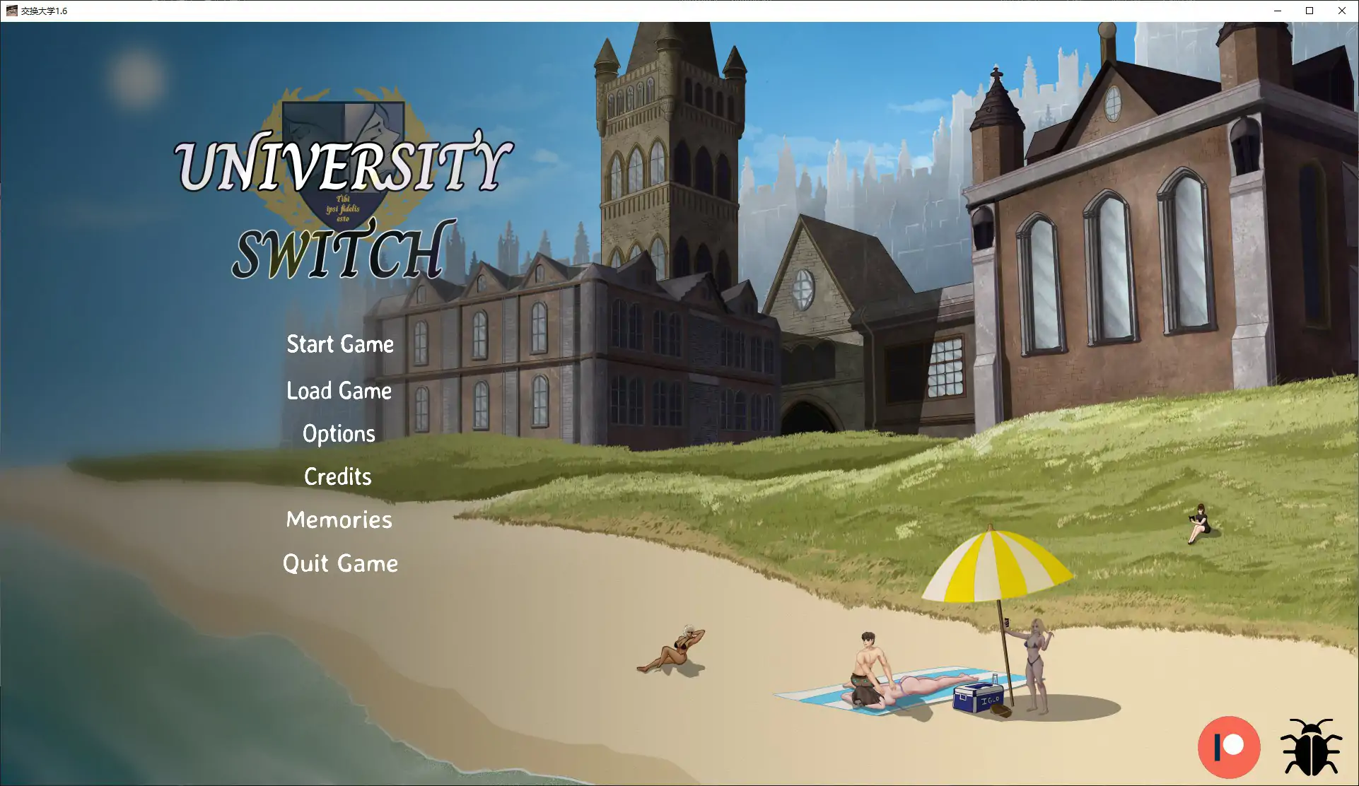 [日系SLG/校园] 交换大学 University Switch ver1.6 AI汉化版 [更新/2G] ACG手游 第1张
